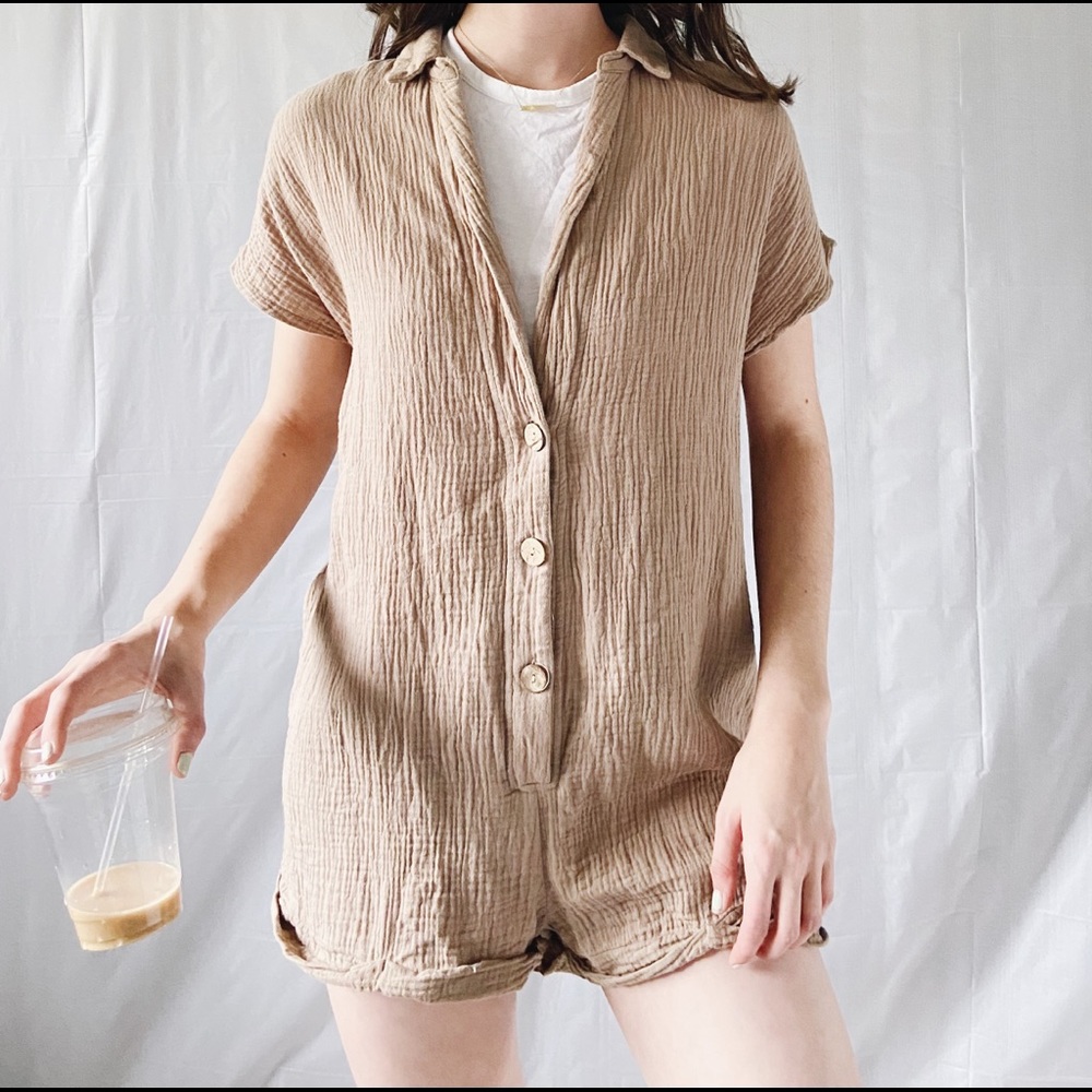 Princess Polly Gauze Romper